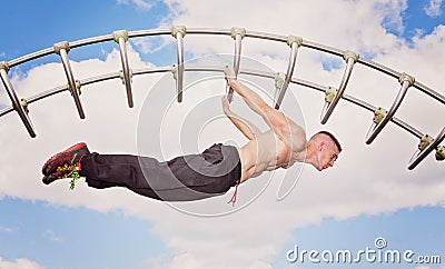 Fitness workout core strength Stock Photo