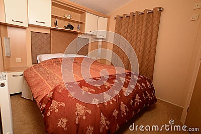 Fitted bedroom Stock Photo