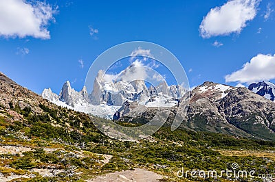 Fitz Roy Peaks, El Chalten, Argentina, El Chalten, Argentina Stock Photo