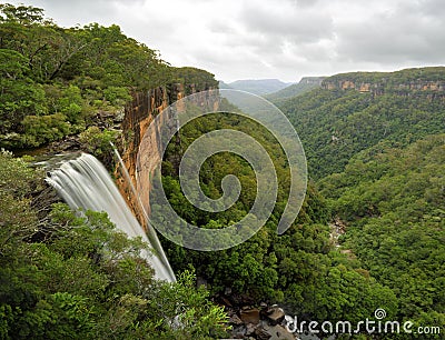 Fitzroy Falls Yarrunga Valley Southern Highlands Australia Stock Photo