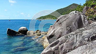 Fitzroy Island near to Cairns, Queensland, Australia Stock Photo