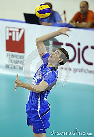 FIVB BOYS YOUTH VOLLEYBALL WORLD CHAMPIONSHIP Editorial Stock Photo