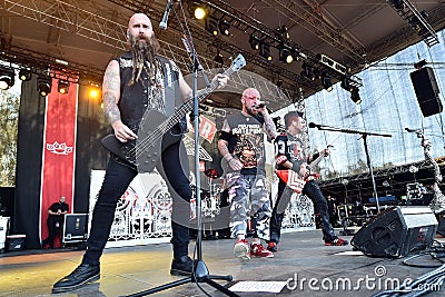 Five Finger Death Punch Editorial Stock Photo