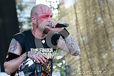 Five Finger Death Punch Editorial Stock Photo