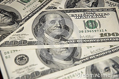 Five hundred dollars Stock Photo