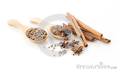 five-spice ingredient Stock Photo