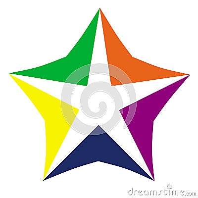 Five Star Full Colour Stock Photo