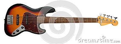 Five string bass guitar Stock Photo