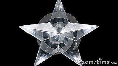 five white star transparent background Cartoon Illustration