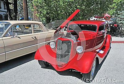 Five Window Coupe Editorial Stock Photo