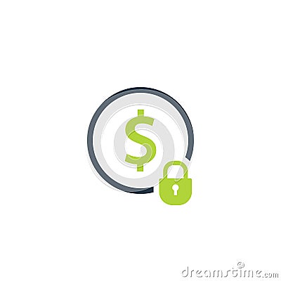 Fixed costs icon Vector Illustration