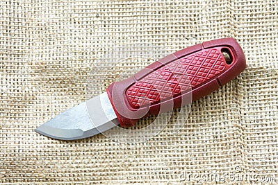 Fixed knife. Stock Photo