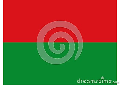Flag of Arauca Colombia Stock Photo