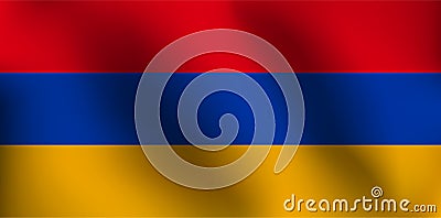 Flag of Armenia - Vector Illustration Vector Illustration