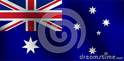 Flag of Australia - Vector Illustration Vector Illustration