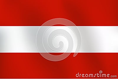 Flag of Austria - Vector Illustration Vector Illustration