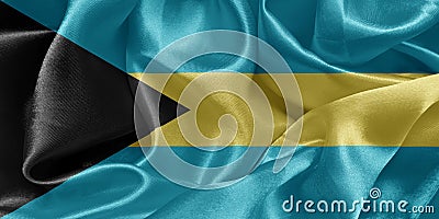 flag bahamas Stock Photo