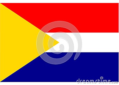 Flag of Bitozeves Stock Photo