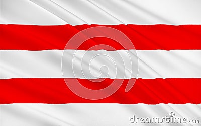 Flag of County Londonderry in Northern Ireland Stock Photo