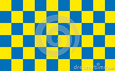 Flag of County Roscommon is a county in Ireland Stock Photo