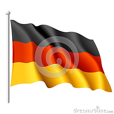 Flag of Germany Vector Illustration