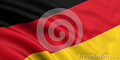 Flag Of Germany Stock Photo