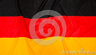 German Flag of Germany Stock Photo