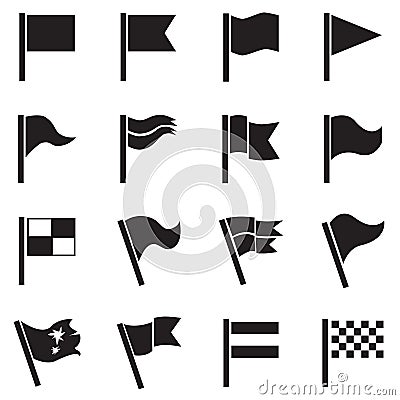 Flag icon Vector Illustration