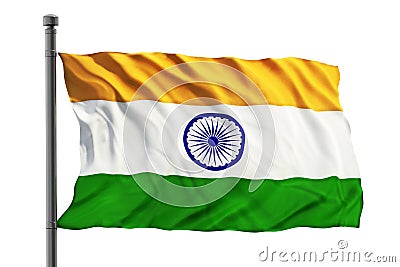 Flag of India Stock Photo