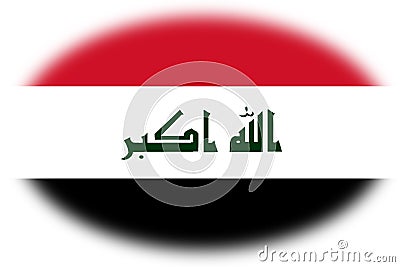 Flag of Irag Stock Photo