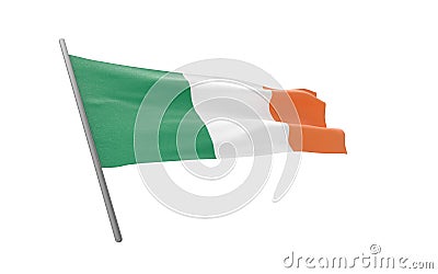 Flag of Ireland Stock Photo