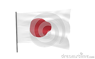 Flag of Japan Stock Photo