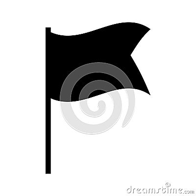 Flag Line vector icon which can easily modify or edit Stock Photo