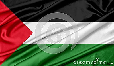 Flag of Palestine texture background Stock Photo