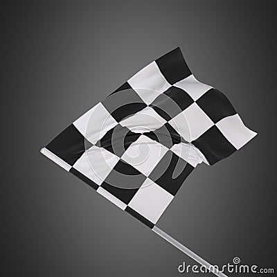 Flag for sporting events Stock Photo