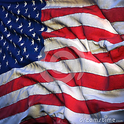 Flag of the United States, Stock Photo