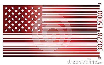 Flag USA Stock Photo