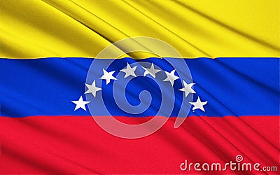 Flag of Venezuela, Caracas Stock Photo