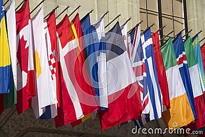 Flags Stock Photo