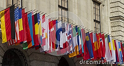 Flags Stock Photo