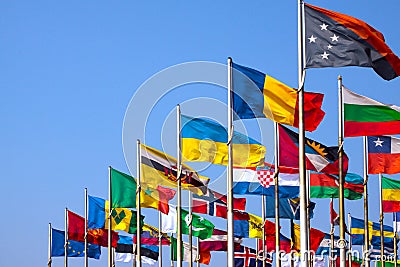 Flags Stock Photo