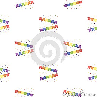 Flags icon cartoon. pattern gay icon from the big minority, homosexual cartoon. Vector Illustration