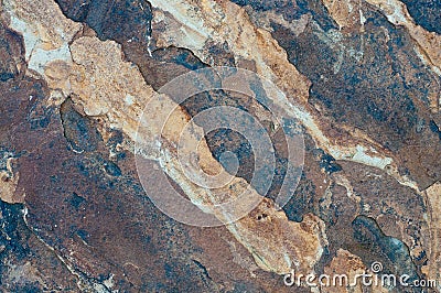 Flagstone texture close up for background. Stock Photo
