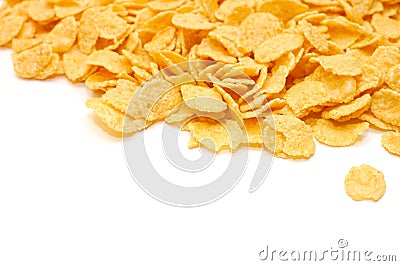 Flake corn group Stock Photo