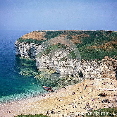 Flamborough Head North Yorkshire Editorial Stock Photo