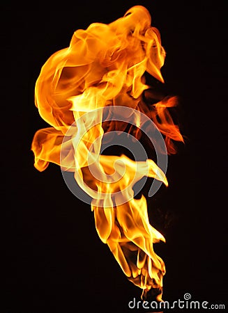 Flame Stock Photo