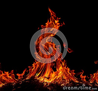 Flame Stock Photo