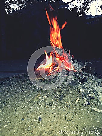 Flame Stock Photo