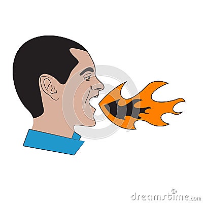 Flame Vector Illustration