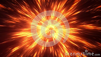 Flame motion on abstract background. Red fire texture, orange burn light Stock Photo